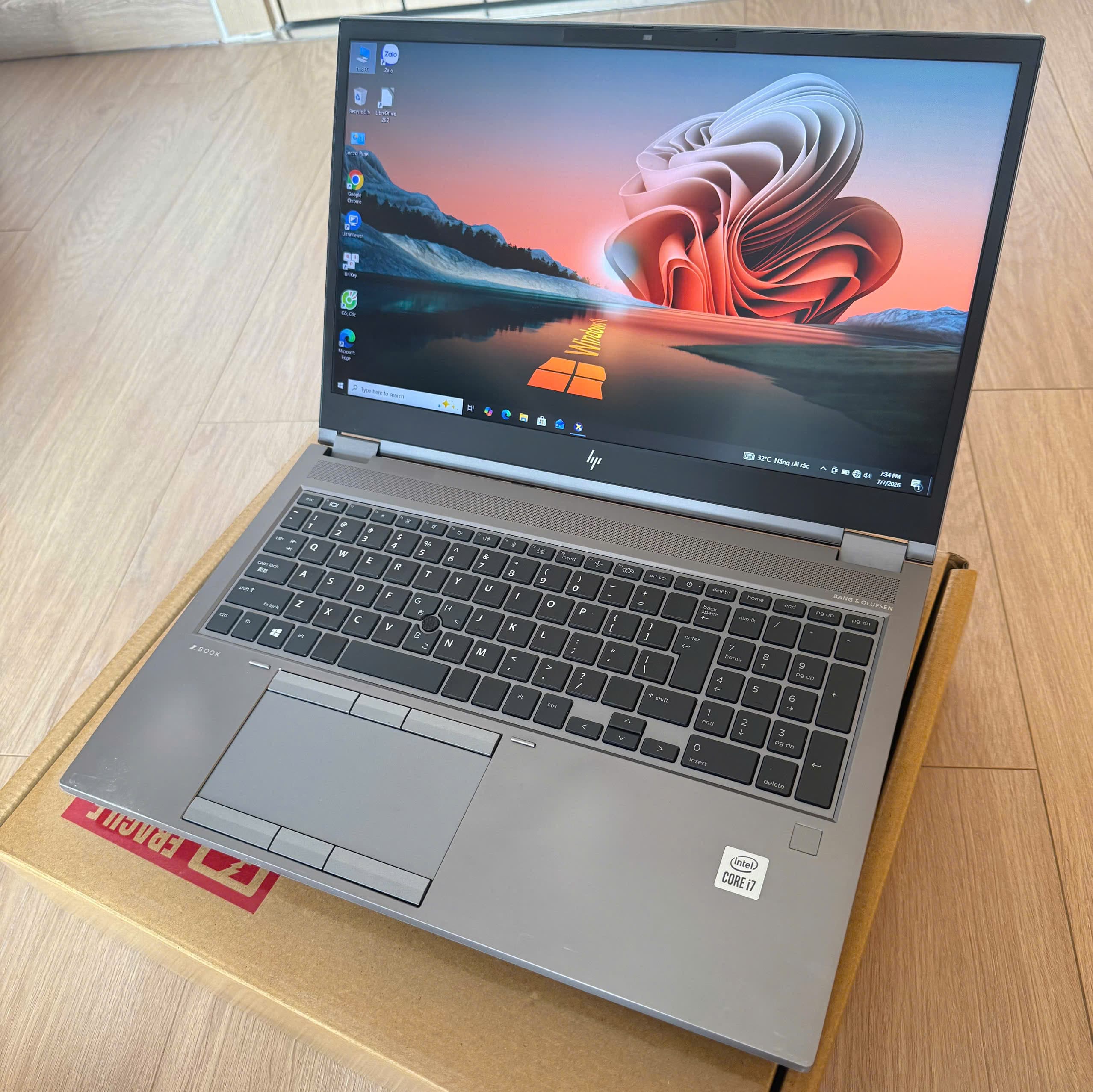 Laptop HP ZBook Fury 15 G7 Mobile Workstation